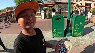 Pluto's Pumpkin pursuit in Downtown Disney