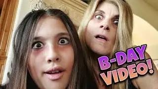 MAKING A QUARANTINE BIRTHDAY VIDEO w/ SCARY MAKEUP!!!