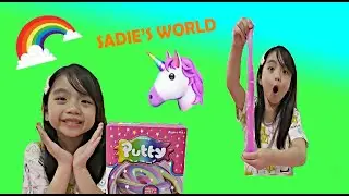 *Unicorn Putty* DIY SLIME 🦄