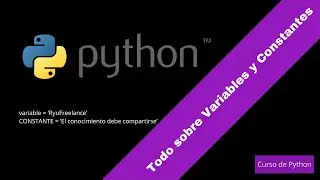 Variables and Constants | Python Course | 2025