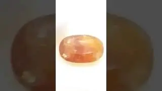Natural Hessonite garnet  ( gomed or gomedak ) 10 carat