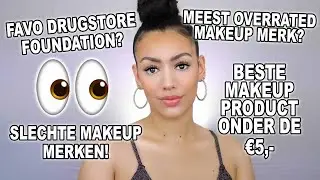 BETAALBARE MAKEUP Q&A !! *De BESTE Makeup*