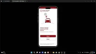 User Interface Desain Aplikasi Driver Mandar | Figma_Tutorial
