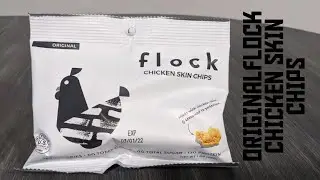 Flock - Original Chicken Skin Chips Review