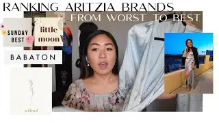 Ranking Aritzia Brands from WORST to BEST | How to shop Aritzia on a Budget
