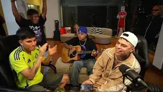 CRISTORATA JUNTO A LA T Y LA M CANTANDO AMOR DE VAGO🔥