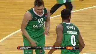 7DAYS Magic Moment, Brandon Davies Slam Dunk, Zalgiris Kaunas