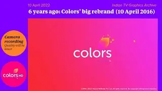 Colors rebrand, 10 April 2016: Throwback