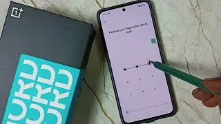 How to Set Pattern Lock in OnePlus Nord CE4 5G | Screen Lock