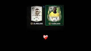 Pel&eacute; 🇧🇷🐐 vs Abedi Pel&eacute; 🇬🇭 #fifamobile #fifa #fcmobile #eafc
