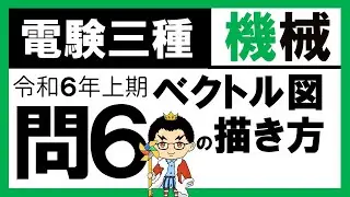 【電験三種】機械 令和6年上期 問6　同期機の等価回路とベクトル図