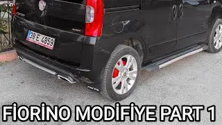 Fiat Fiorino Modifiye Part 1 || Fiorino spoiler || Far Parlatma || Fiorino Difüzör