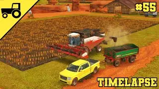 Fs18 Farming Simulator 18 Canola Harvest Timelapse #55