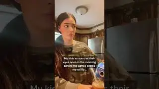 Mine can&rsquo;t be the only ones #kids #momsoftiktok #coffeedrip