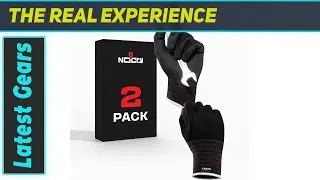 NoCry Nitrile Work Gloves with Touchscreen Compatibility - Best Men's and Women's Yard Gloves