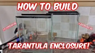 TARANTULA ENCLOSURE - How to build