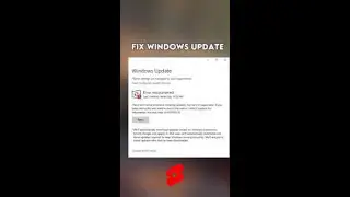 Windows Update bloccato su ricerca aggiornamenti in corso #shorts