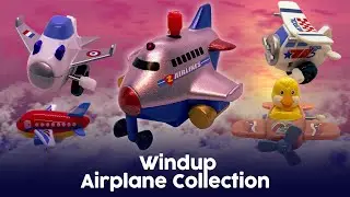 Windup Airplanes Toys Collection | California Creations | Russ Berrie and Co | HANS Toys