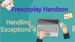 | Python-Function & Oops | Fresco play | HandsOn | Exception 4|