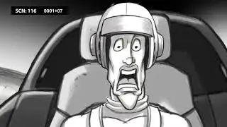 Storyboard Animatic: Captain Coconut Crash Landing part 2