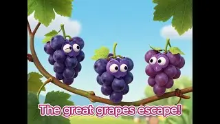 The Great Grapes Escape! #GrapeAdventure #FunnyKidsStories #kidstories