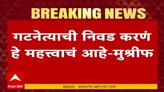 Hasan Mushrif On NCP Alliance : गटनेत्याची निवड करणं हे महत्वाचं आहे - हसन मुश्रीफ