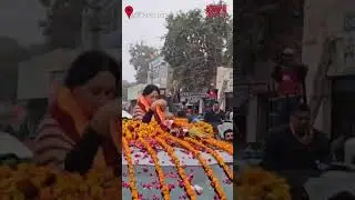 Rajasthan: Deputy CM Diya Kumari holds roadshow ahead of assembly bypoll