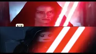 Dark Rey Scene in LEGO Stop Motion