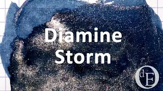 Diamine Inkvent Calendar 2021 - day 9 - Storm