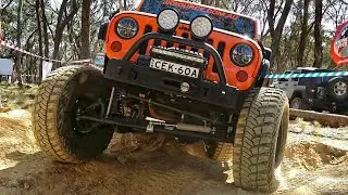 JK Jeep Wrangler Rubicon on 37s @ 4x4 Test Track