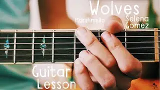 Wolves Selena Gomez Guitar Lesson for Beginners // Wolves Guitar Tutorial!