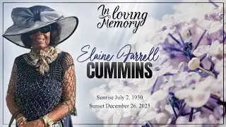Celebrating the Life of Elaine Farrell Cummins