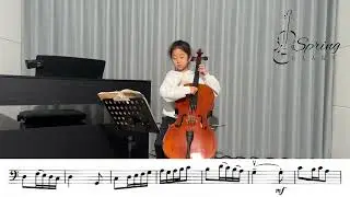 D.Popper Etude No.1（Pizz）