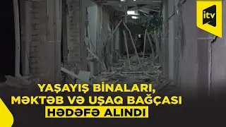Xarkov raket və dronlarla vuruldu: şəhərin 80 faizi işıqsız qaldı
