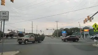 Driving by Forked River, New Jersey