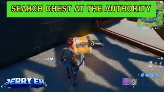 Search Chests at The Authority (7) - Fortnite Week 10 Challenges Location - Chapter 2 Season 3
