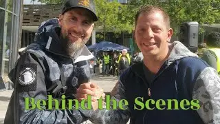 Behind The Scenes Anti-Zoo-Demo Wuppertal #fckzoos mit @MissionErde Robert Marc Lehmann