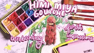 HIMI MIYA GOUACHE: First Impressions #Art #Philippines #Pinoy #Artist