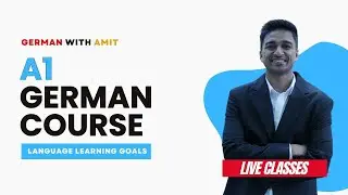 A1 German Course Online for Beginners | Learn German Fast with German With Amit