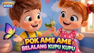Pok Ame Ame Belalang Kupu-Kupu 🦋 | Lagu Anak Indonesia Ceria & Edukatif