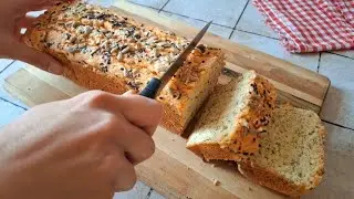Healthy Mediterranean Lentil Bread (Gluten Free)