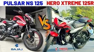 Hero Xtreme 125 R vs Bajaj Pulsar NS125R (2025) detailed information