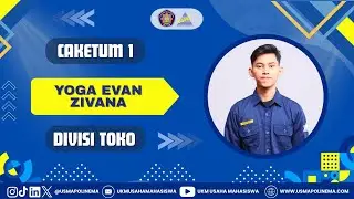 Calon Ketua Umum No.3 UKM Usaha Mahasiswa (USMA) Politeknik Negeri Malang Periode 2026/2027