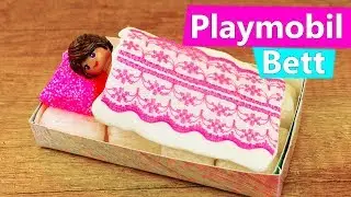 Playmobil DIY Stellas NEUES Bett | Möbel für die Luxusvilla selber machen | Playmobil Kids