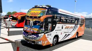 nos accidentamos en el bus aray reten de policía Ecuador Guayaquil mods ats