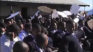Eastern Cape school children get portable desks