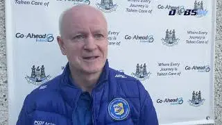 Templeogue Synge St manager Mike Fitzpatrick speaks to DubsTV after draw with Raheny
