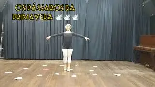 Ballet infantil aula tem&aacute;tica Primavera