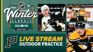 2023 Winter Classic Live Practice Stream | Pittsburgh Penguins