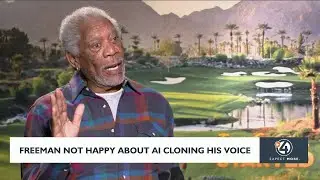 Morgan Freeman not happy about AI cloning his voice